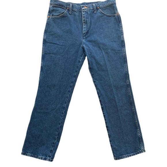 Wrangler Other - Wrangler Men's Blue Regular Fit Jeans Sz 34 x 30